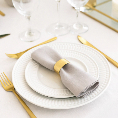 Conjunto 4 Pratos Sobremesa Stoneware Roma Porto Brasil 20,5cm – Pratos de Cerâmica Elegantes para Mesa Posta