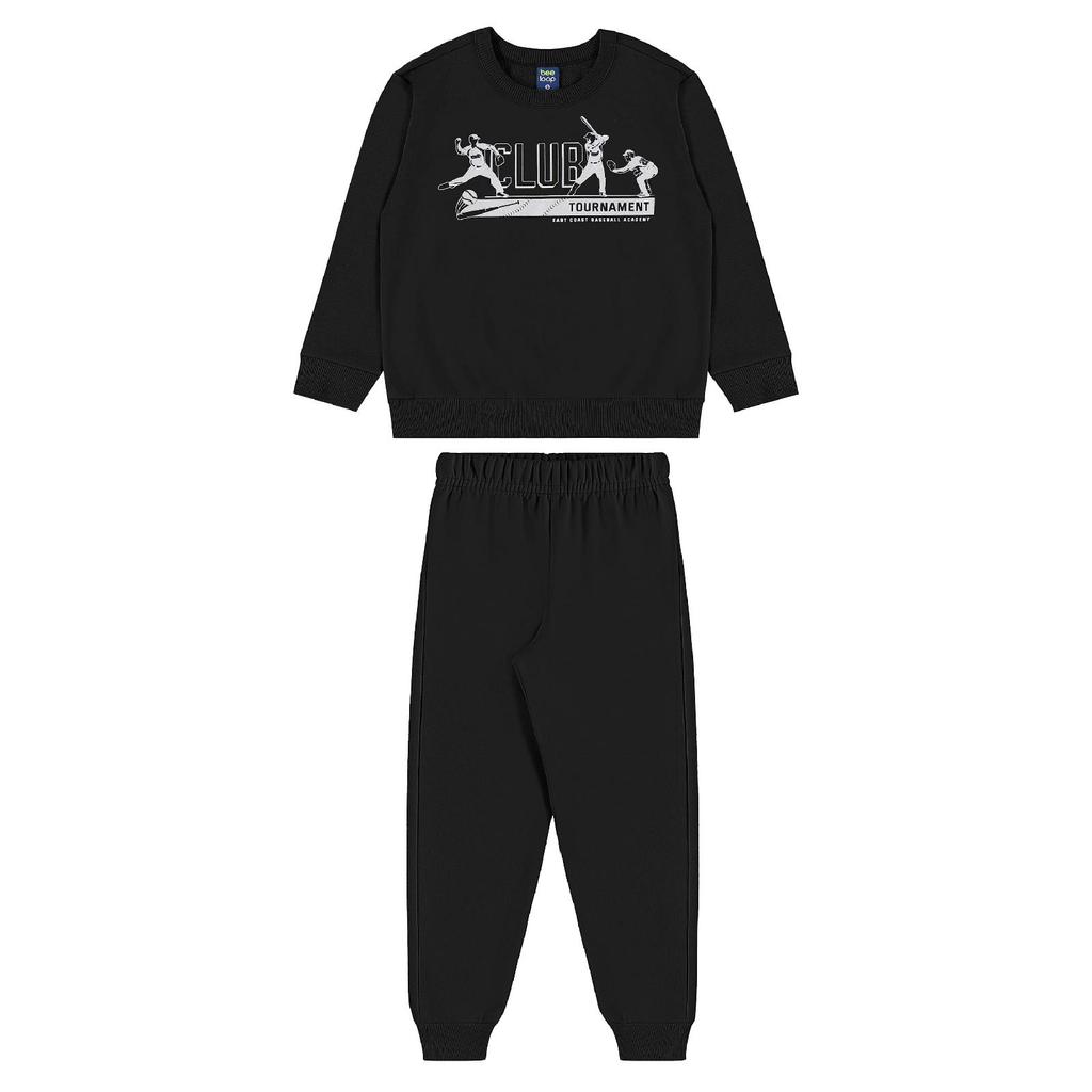 Conjunto Blusão Club Classic Calça Bee Loop