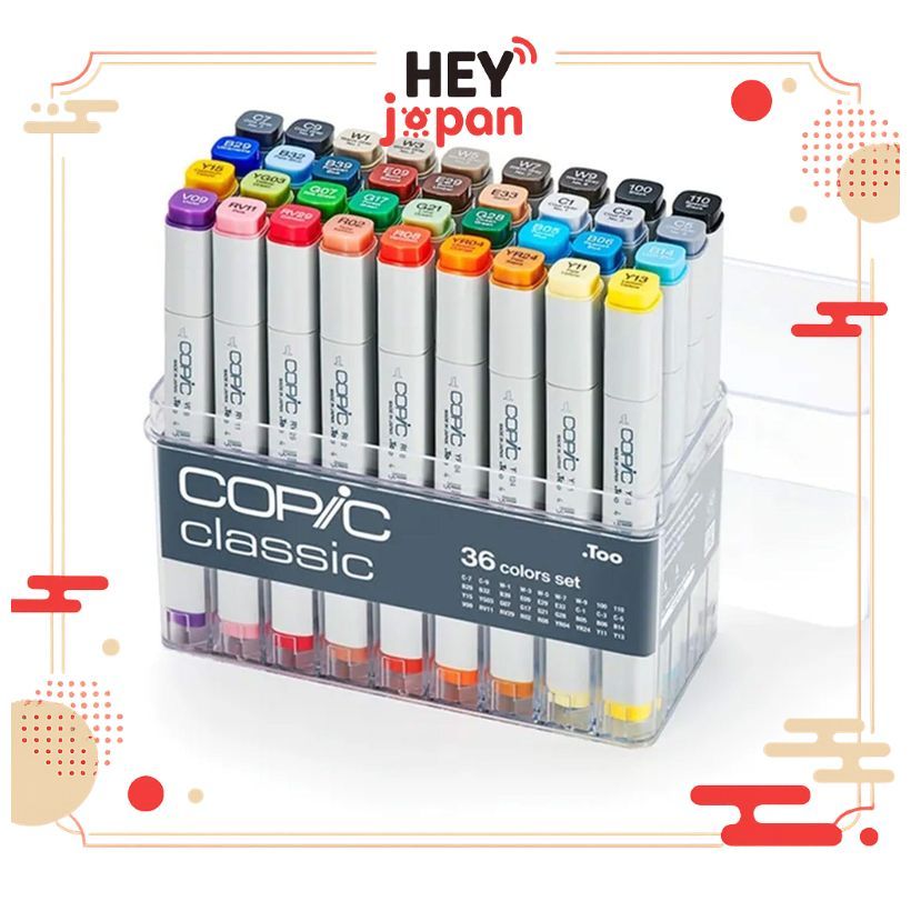 COPIC Too Classic 36-Color Set