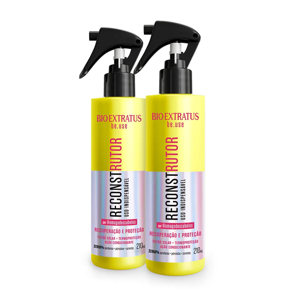 Dupla Reconstrutor Bio Extratus Uso Indispensável be.use 210mL