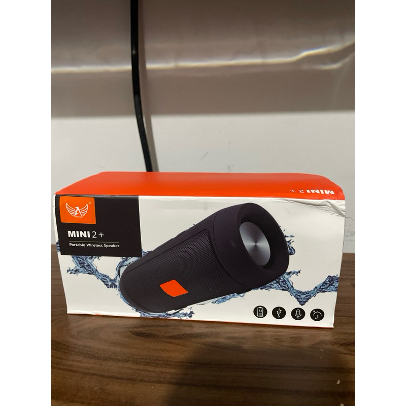 Caixa de Som Charge Mini 2 Portátil Com Bluetooth