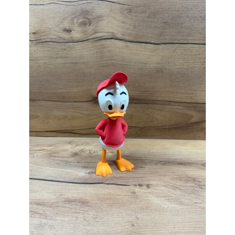 Boneco Huey Duck Riri Tio Patinhas Decorativo - Impressão 3D