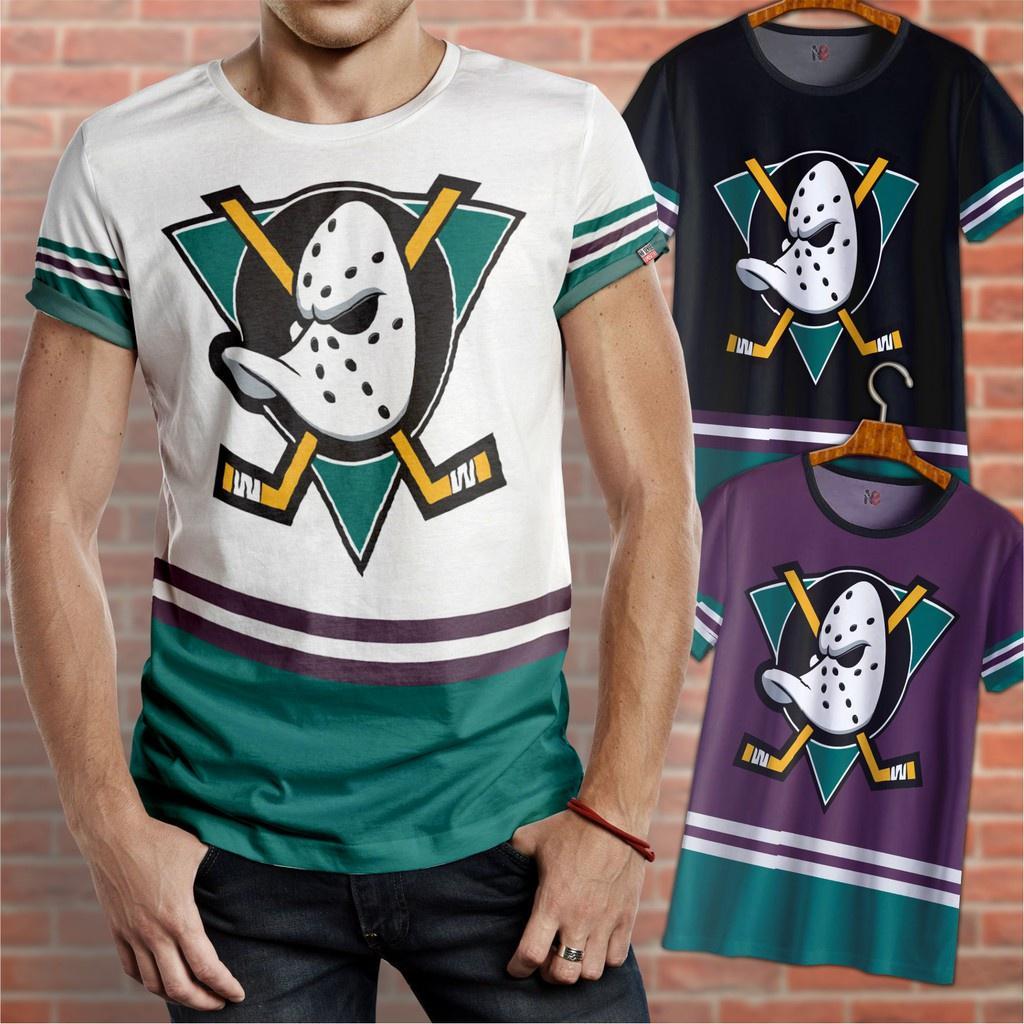 Camiseta Dry Fit Super Patos Dry Fit Mighty Ducks - TOTAL - No Sense