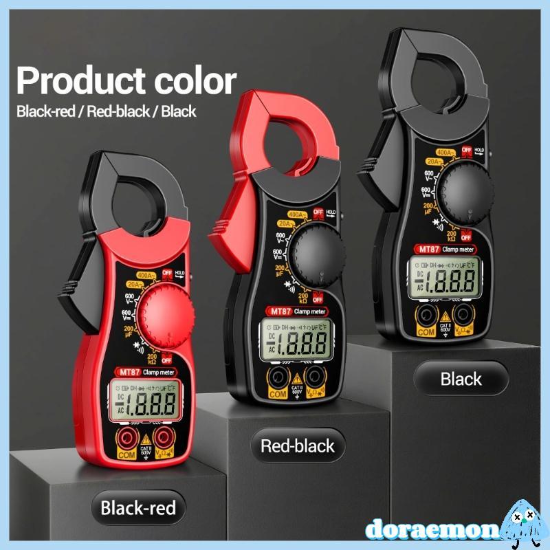 RMS Digital Clamp Meter Faixas Automáticas 0-600V 400A Multímetro Para Carro
