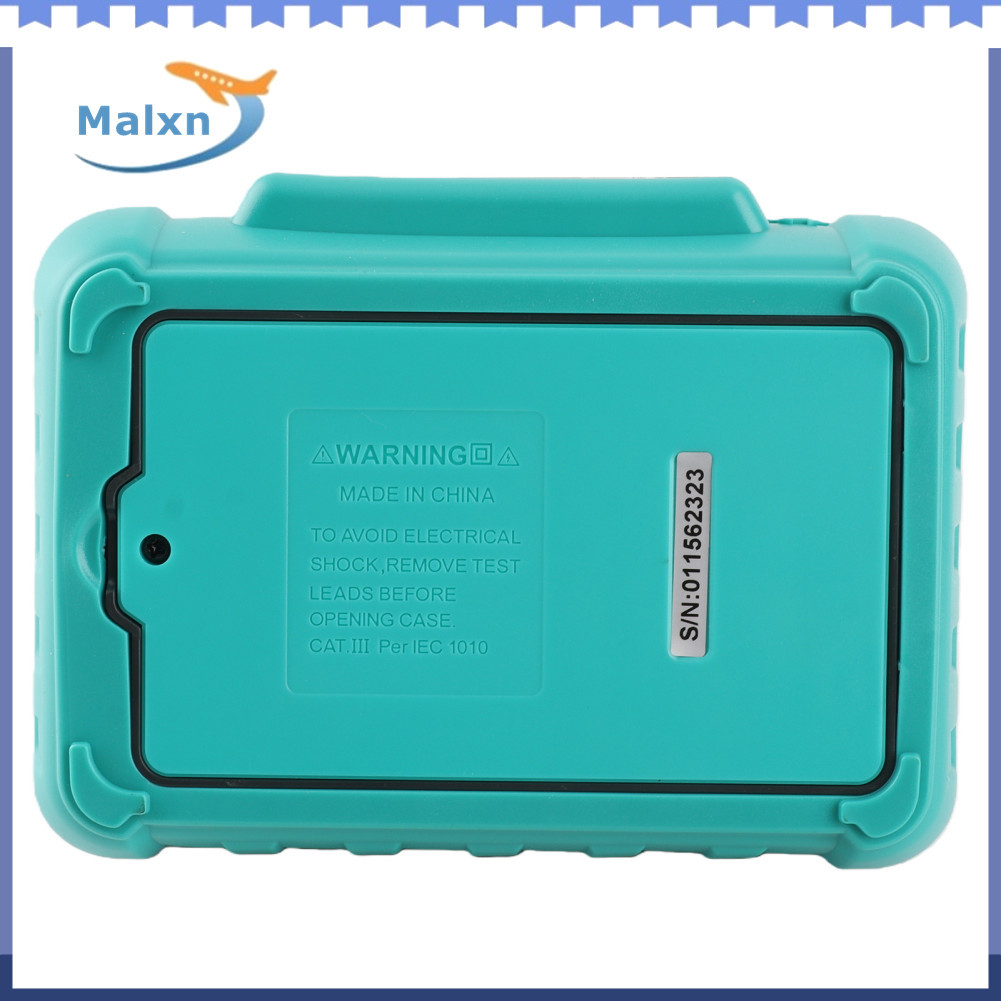 Malxn-br Megohm Meter Megohmmeter Testador de resistência de isolamento digital 2000MΩ 1000V com grande LCD 90x48mm