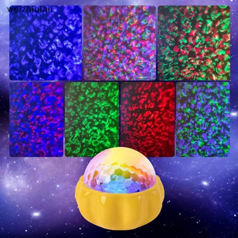 [T & B] USB LED Lâmpada De Projetor De Céu Estrelado DC5V RGB Luz Noturna Giratória Regulável Com Controle Remoto Para D