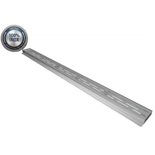 Ralo Inox Piscina Grelha Fendas Premium Profissional BR Steel Direto da Fábrica