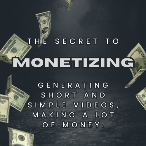 THE SECRET TO MONETIZING