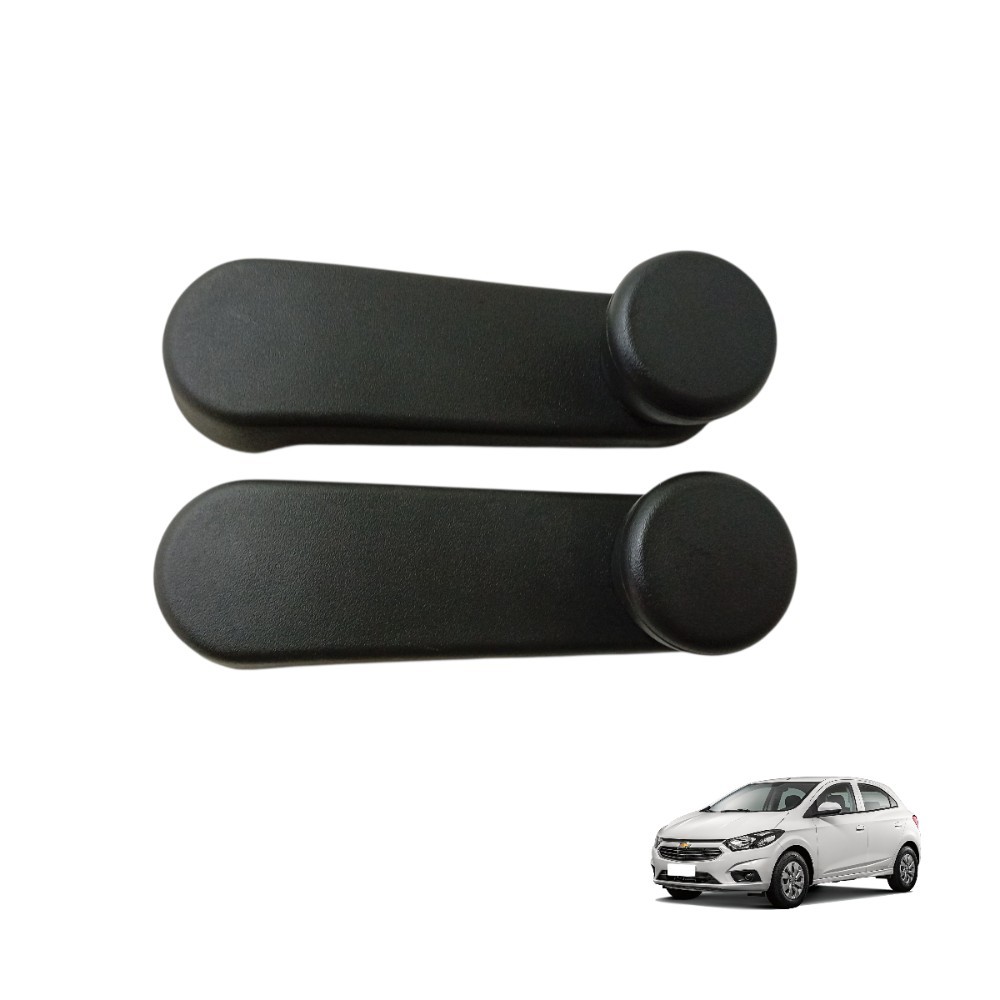 Par Manivela vidro traseiro Chevrolet onix prisma 2013 2019