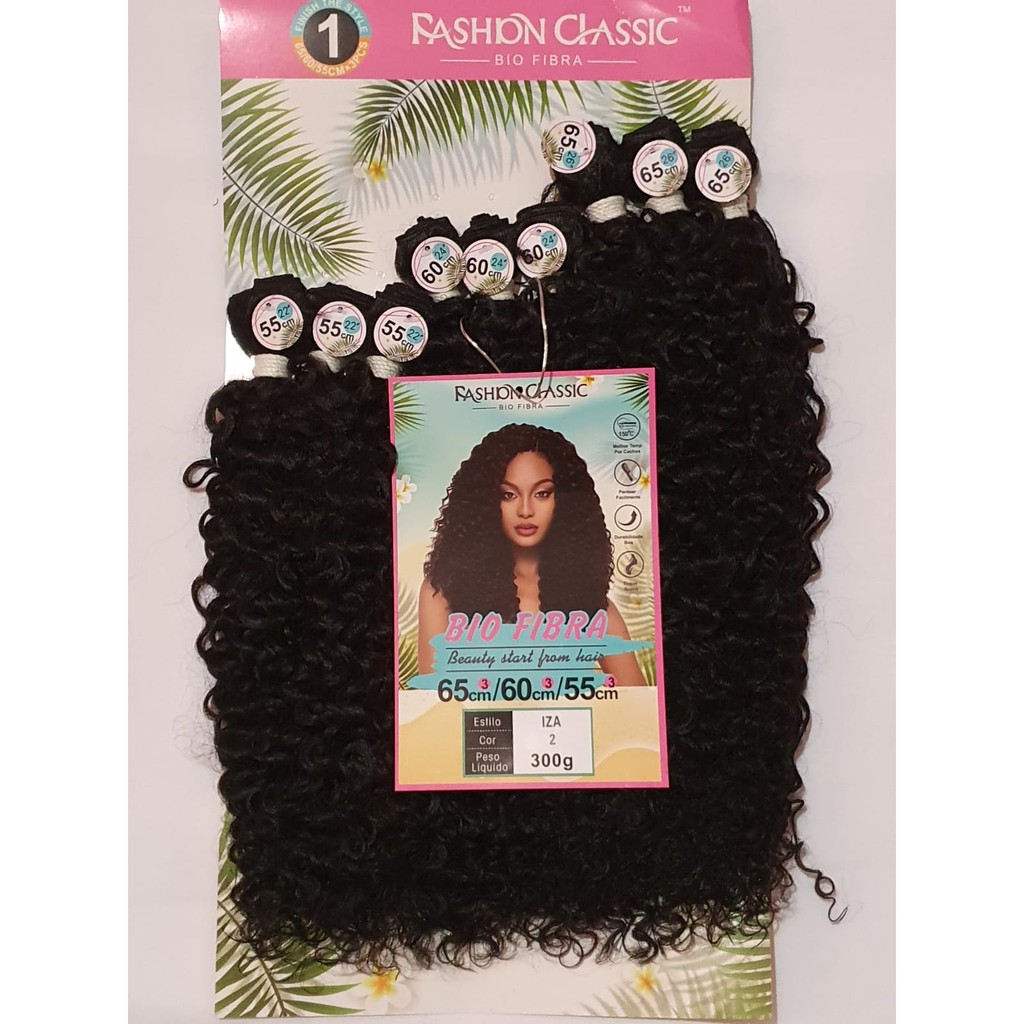 Cabelo  Bio Fibra-fashion Classic- Iza 300g
