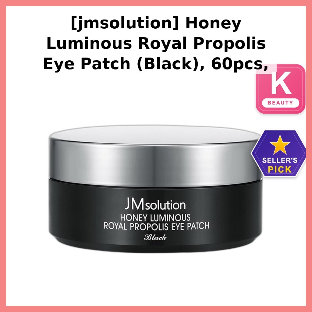 [jmsolution] Tapa-Olho Honey Luminous Royal Própolis (Preto) , 60 Unidades , 1 Unidade/Olhos Coreanos Da Seoul Pick