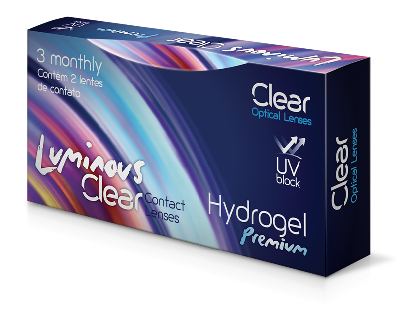 Lentes De Contato Colorida Luminous Premium Trimestral