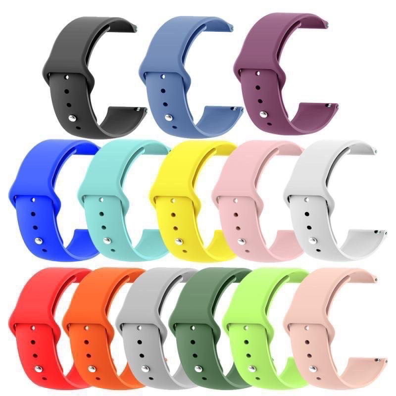 Pulseira de Silicone Smartwatch Tamanho 20mm Amazfit Gtr Bip Amazfit Lite Galaxy Ativo P68 Pro P68