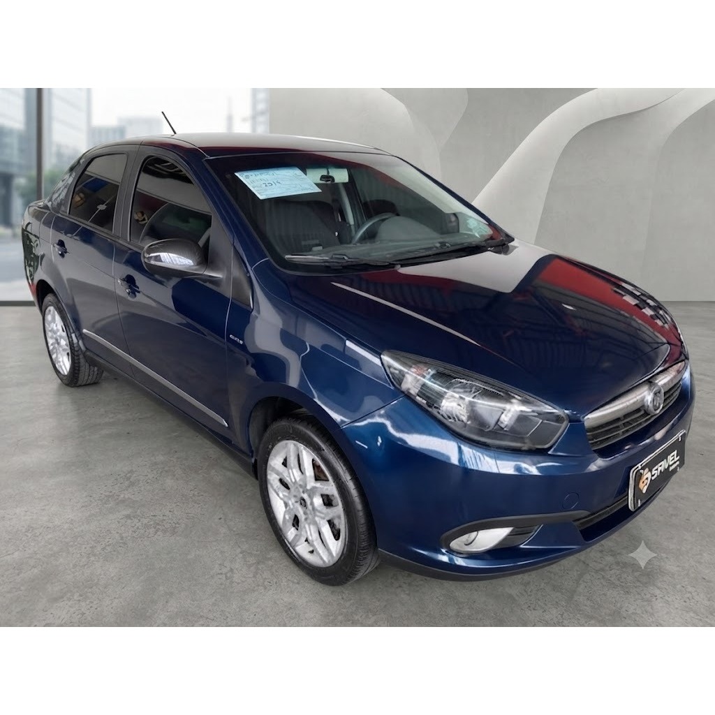 Tinta Automotiva poliéster original Fiat Grand Siena Azul Cosmic Anjo