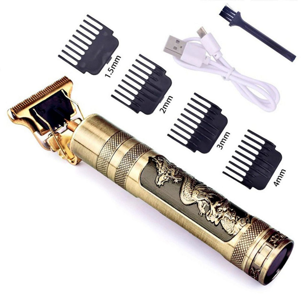 Máquina De Barba Profissional Super Afiada Longa dragao