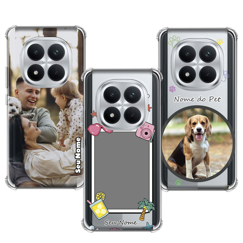 Capinha compatível com Xiaomi Poco M8 Pro - Fotos Personalizadas