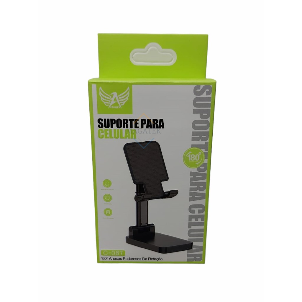 SUPORTE PARA CELULAR UNIVERSAL ROTAÇÃO 180°