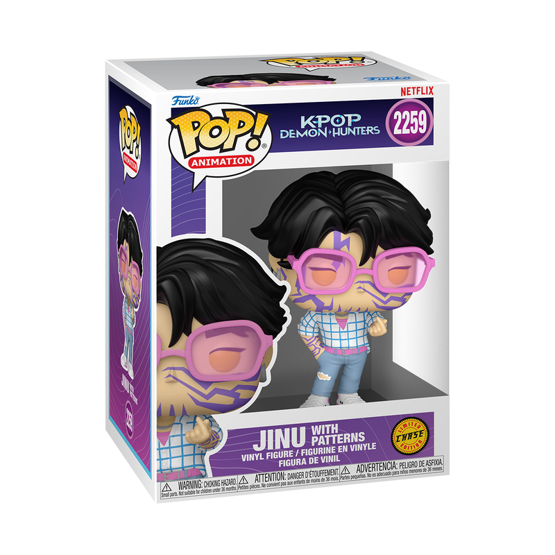 FUNKO CHASE K-POP JINU W/PATTERNS 2259 NOVO ORIGINAL