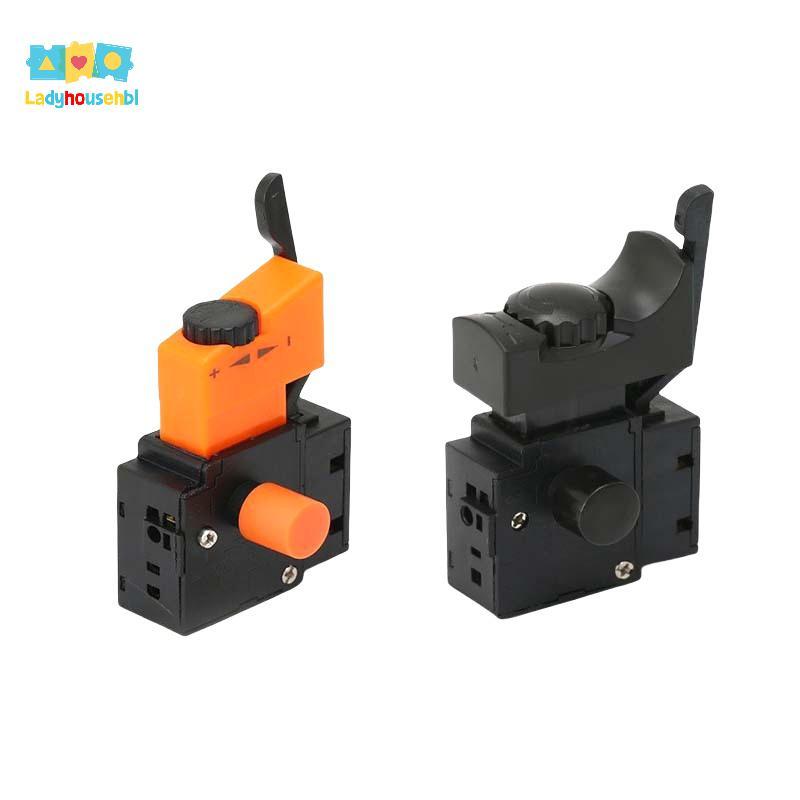 LAHG > AC 12V/50A Controle De Velocidade Ajustável Broca Elétrica Interruptor De Gatilho Lo On Power Hand Interruptores