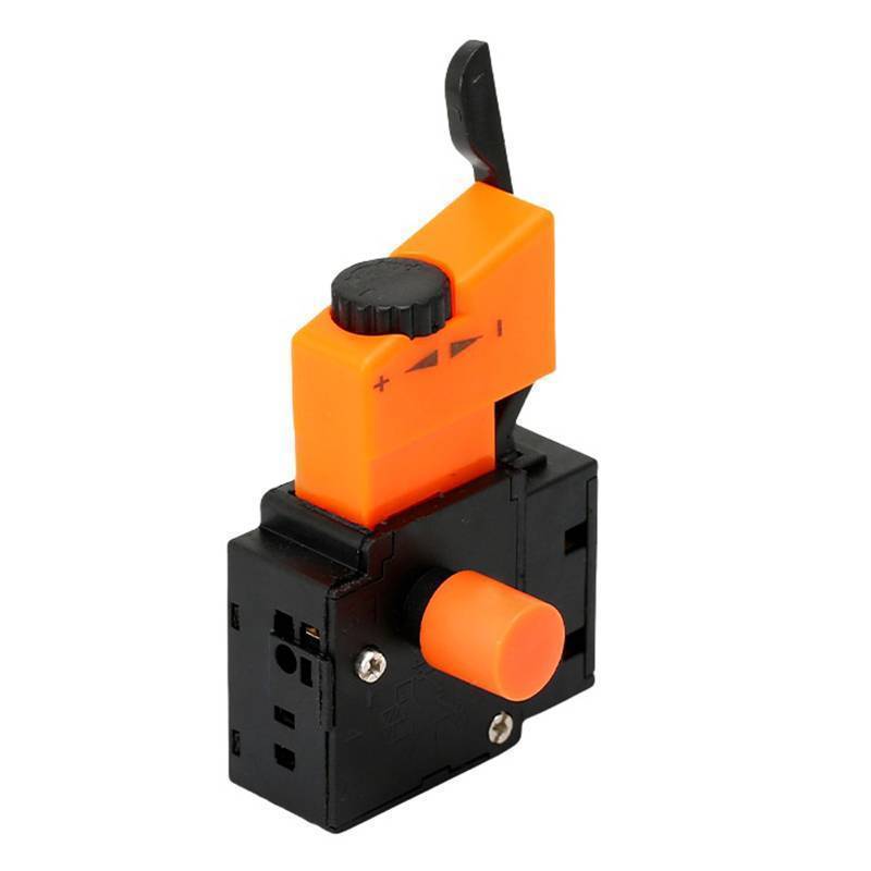 Abongbanghn AC 12V/50A Controle De Velocidade Ajustável Furadeira Elétrica Interruptor Gatilho Lo On Power Mão Broca Int