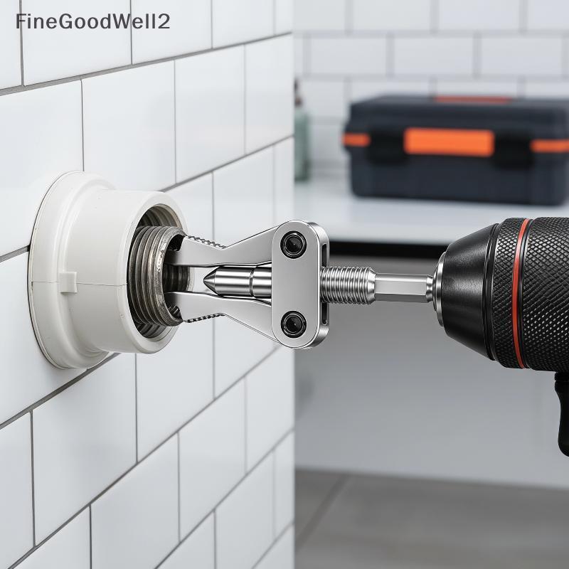 Finegoodwell3 Removedor De Rosca Ferramenta Extrator Hex Haste Power Broca Acessório Para Danificado PPR PVC Reparação M