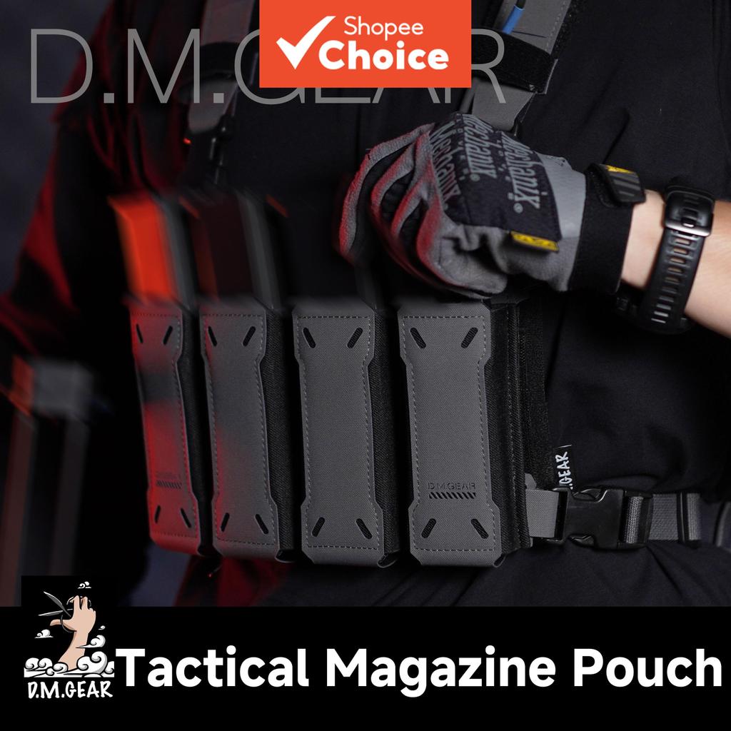 Dmgear Ar556 Triple/Smg Quadrupple Chain Egg Case Bag Conjunto De Ventilador Militar , Compatível Com Mpx , Mp7 E Proteç