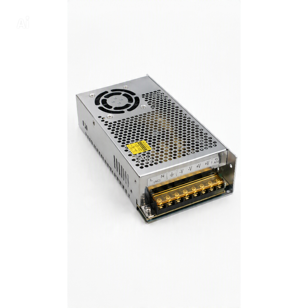 Fonte Chaveada 12V 40A 480W Bivolt Colmeia Para Fita LED Som Automotivo CFTV NEW ION