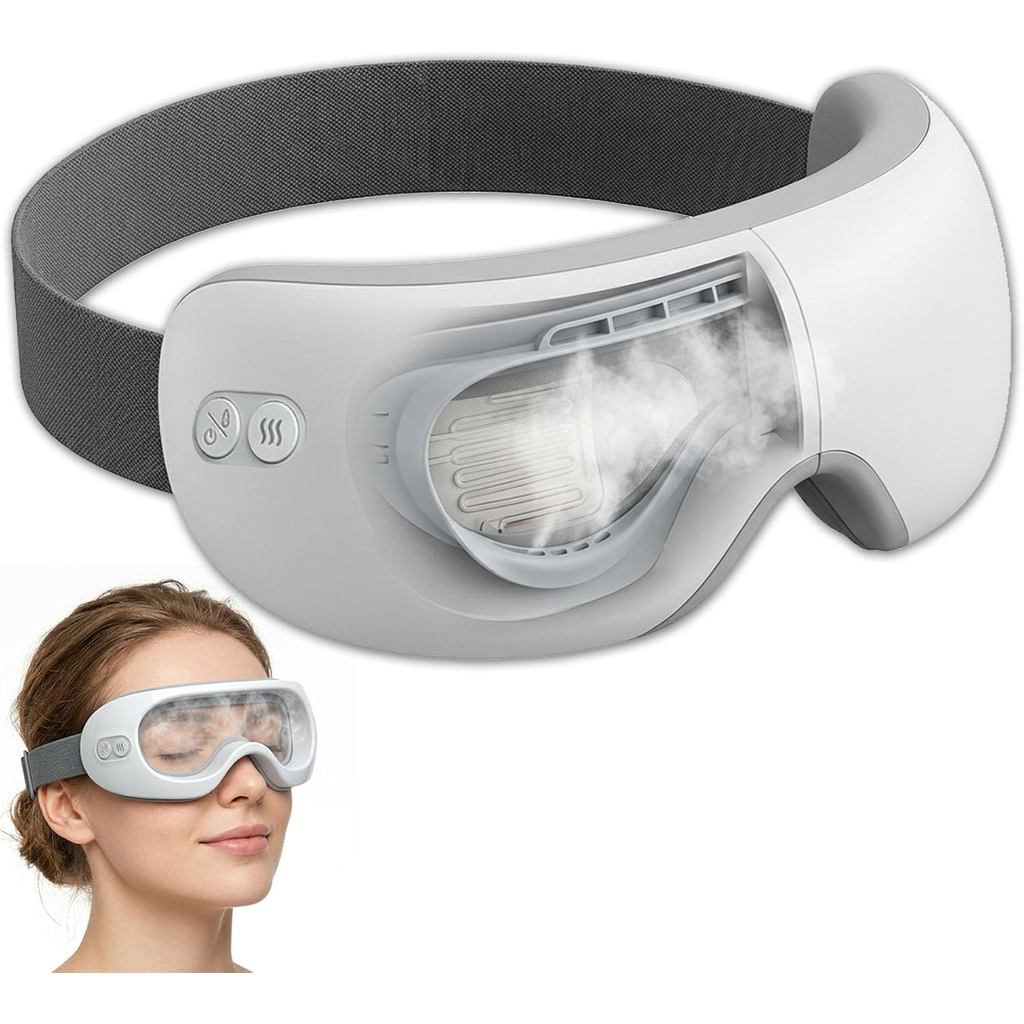 Beminda Steam Therapy Pro - 2026 Nova Máscara de Olhos a Vapor Portátil Beminda com Calor e Temporizador Ajustáveis, Dis