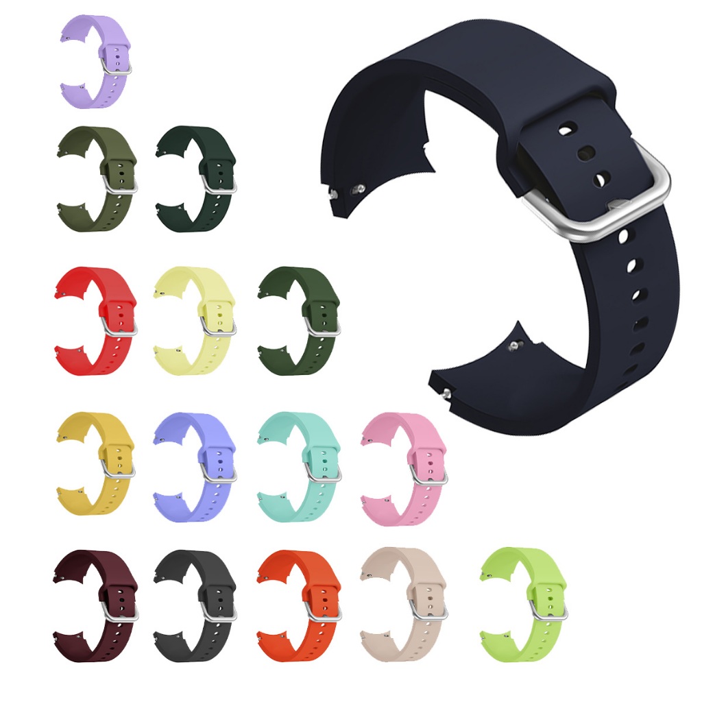 Pulseira Para Galaxy Watch 4 44mm Silicone Sport Lisa Lançamento Envio Imediato