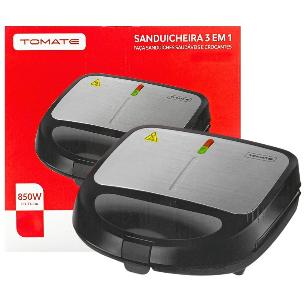 3 Em 1 Portátil Sanduicheiras Waffle Donuts Fast Antiaderente 110V/220V