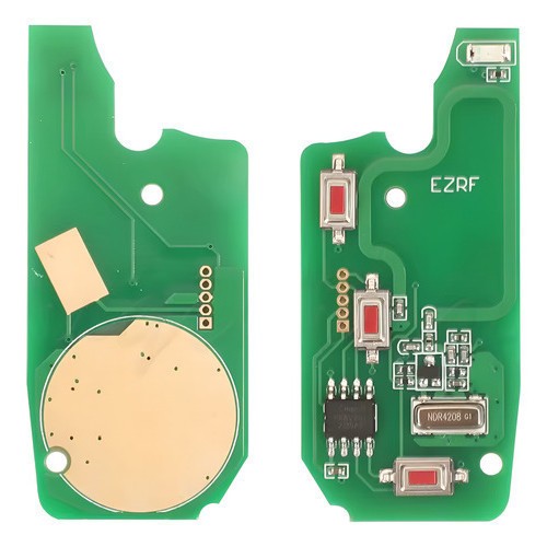 Placa Circuito Fiat 3 Botões 433MHz Telecomando