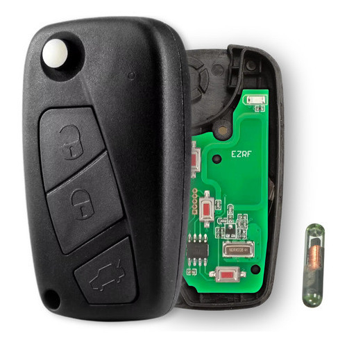 Chave Fiat Stilo Punto Idea Linea 3 Botões ID48 433MHz