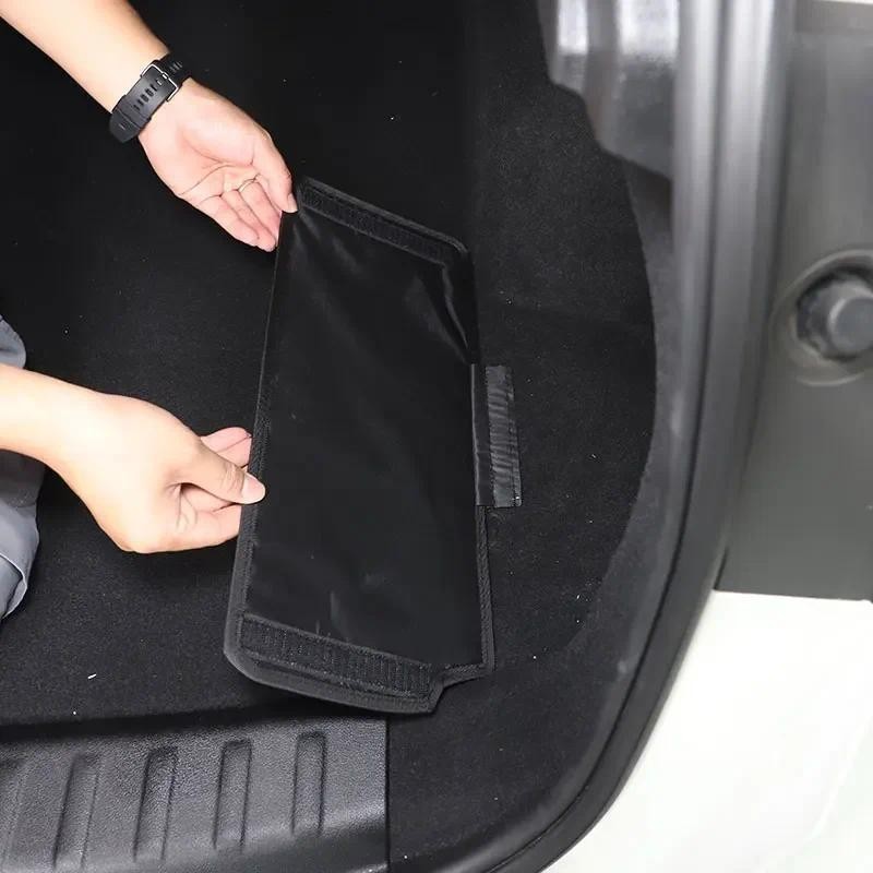 Para BMW X1 IX1 U11 2023-2024 Oxford Pano Preto Saco De Armazenamento Tronco Do Carro Painel Separado Acessórios