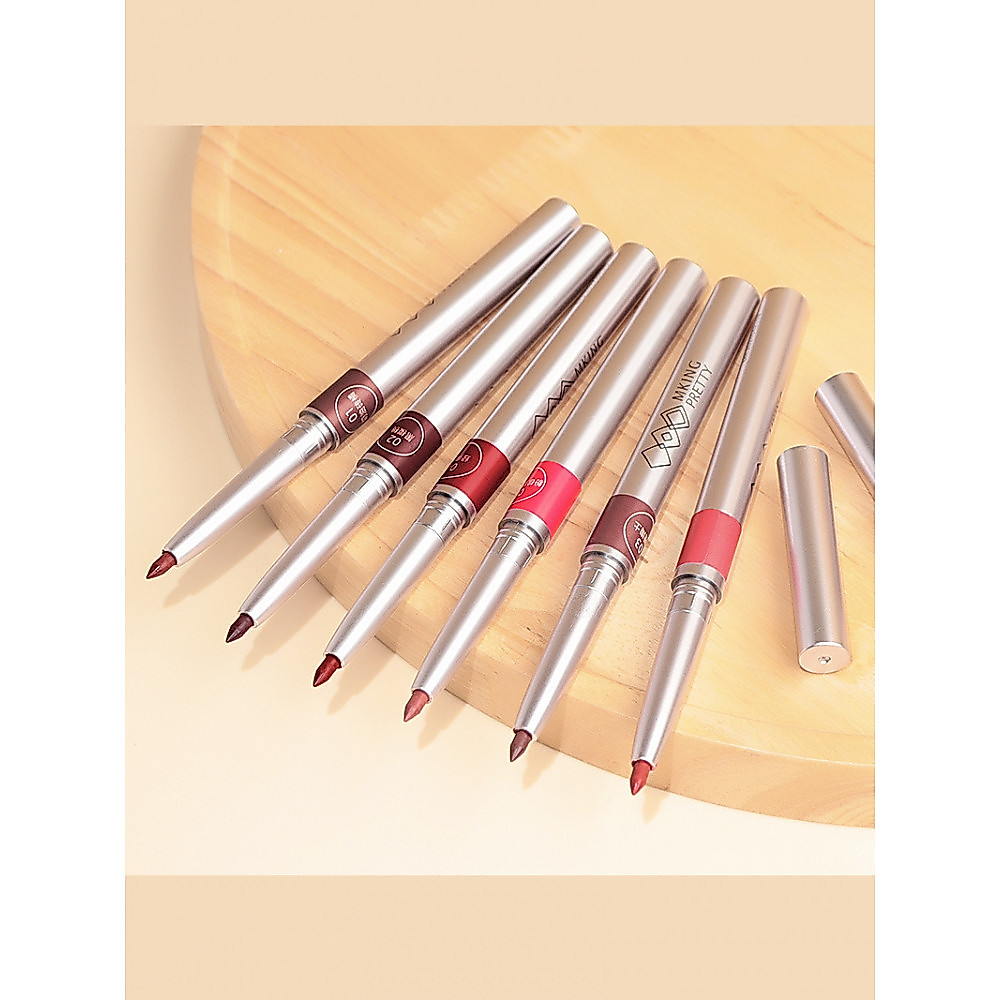 Lip Liner A1pn001-Single Head Hook Liner Lip Maquiagem Coloração Contorno Lip Shape Lábio Rotativo