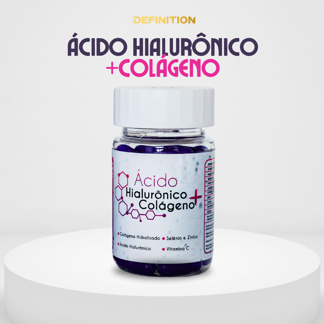 ÁCIDO HIALURÔNICO + COLÁGENO DEFINITION | CABELOS E UNHAS MAIS FORTES