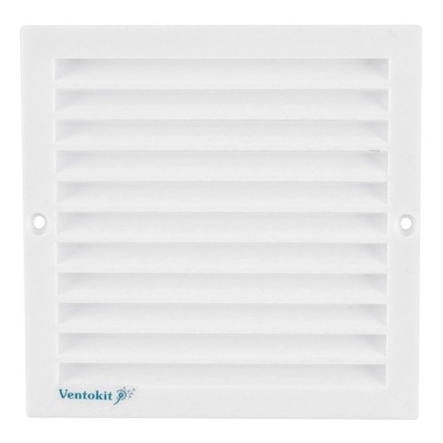 Grade Encaixe Ventilação Quadrada 12x12cm Sem Tela Westaflex
