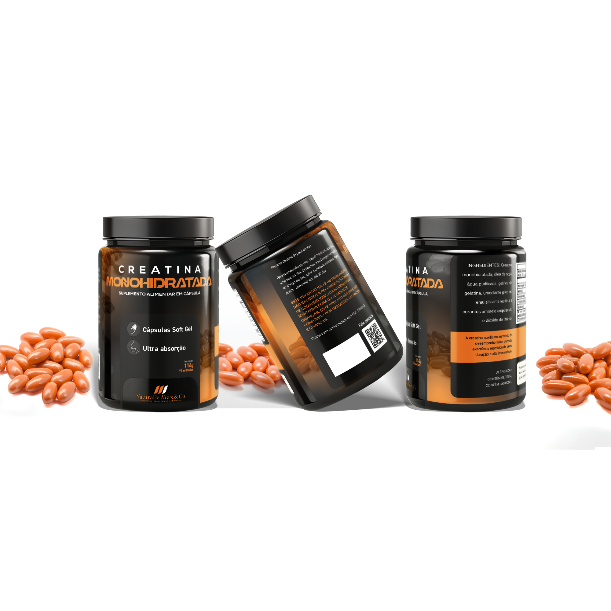 Desperte o Melhor de Você com a Creatina Soft Gel Naturalle Max & Co.