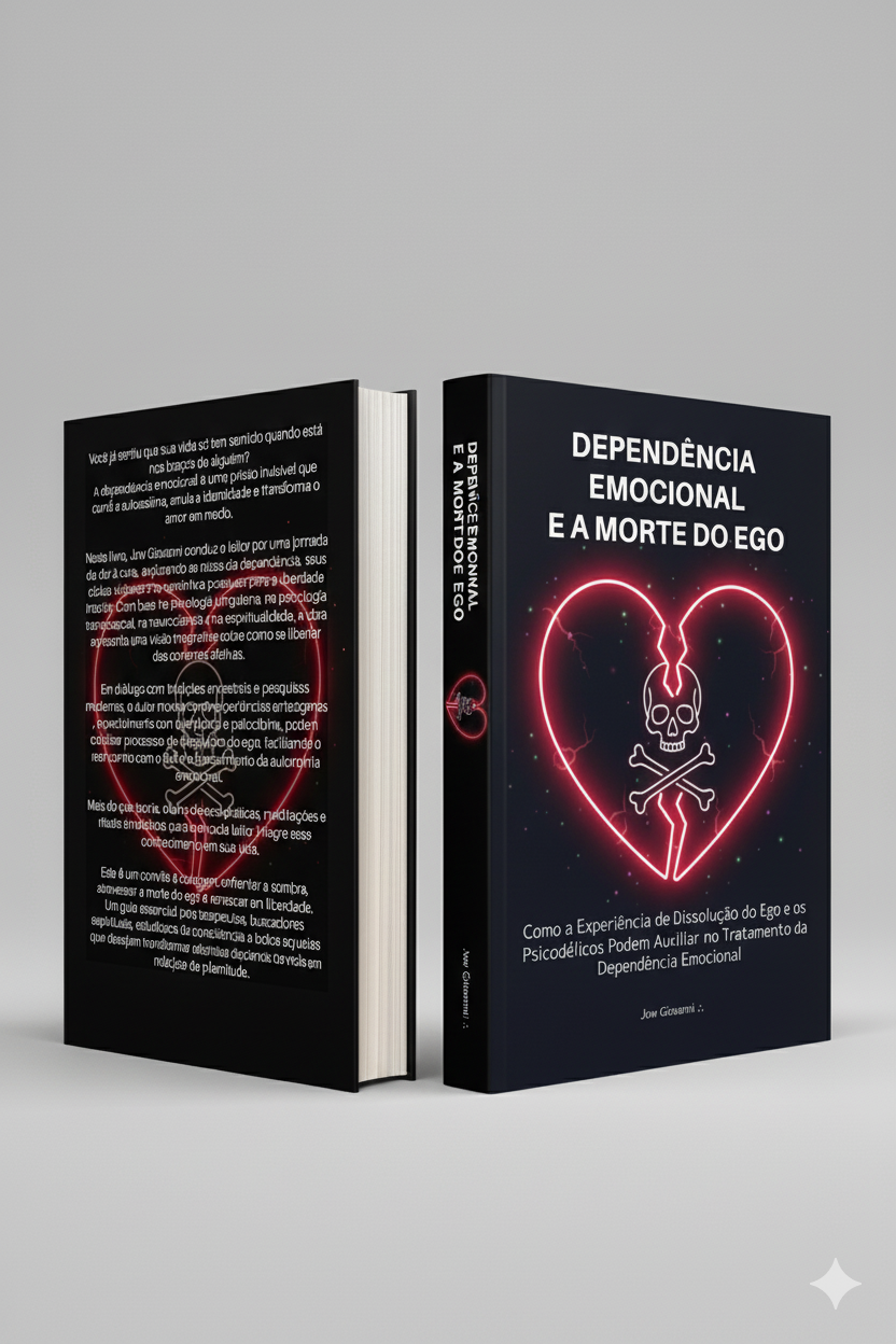 Livro Impresso - Dependência Emocional e a Morte do Ego - Como a Experiência de Dissolução do Ego e os Psicodélicos Podem Auxiliar no Tratamento da Dependência Emocional