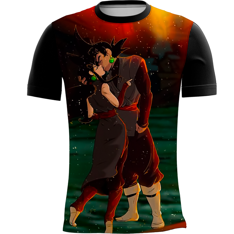 Camiseta Personalizada Estampa Digital Dragon Ball Super  38_x000D_