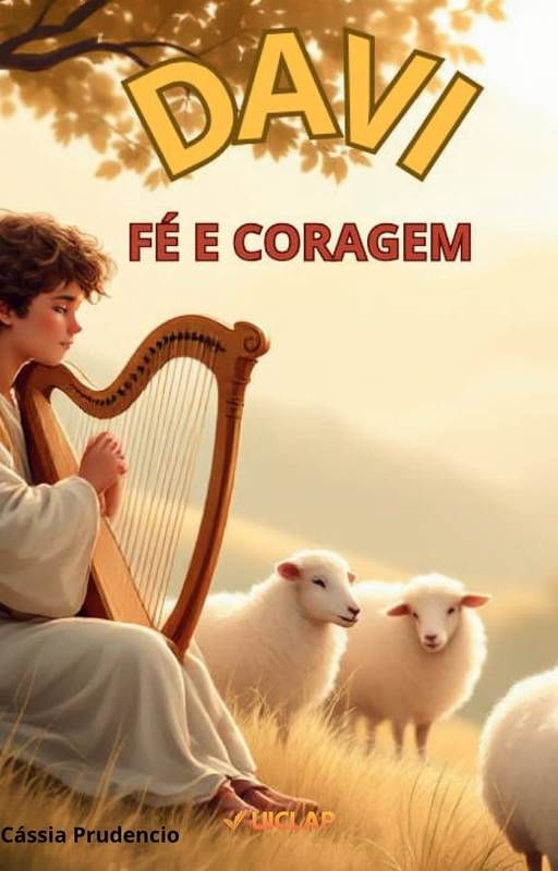 Davi Fé e Coragem Livro Fisico