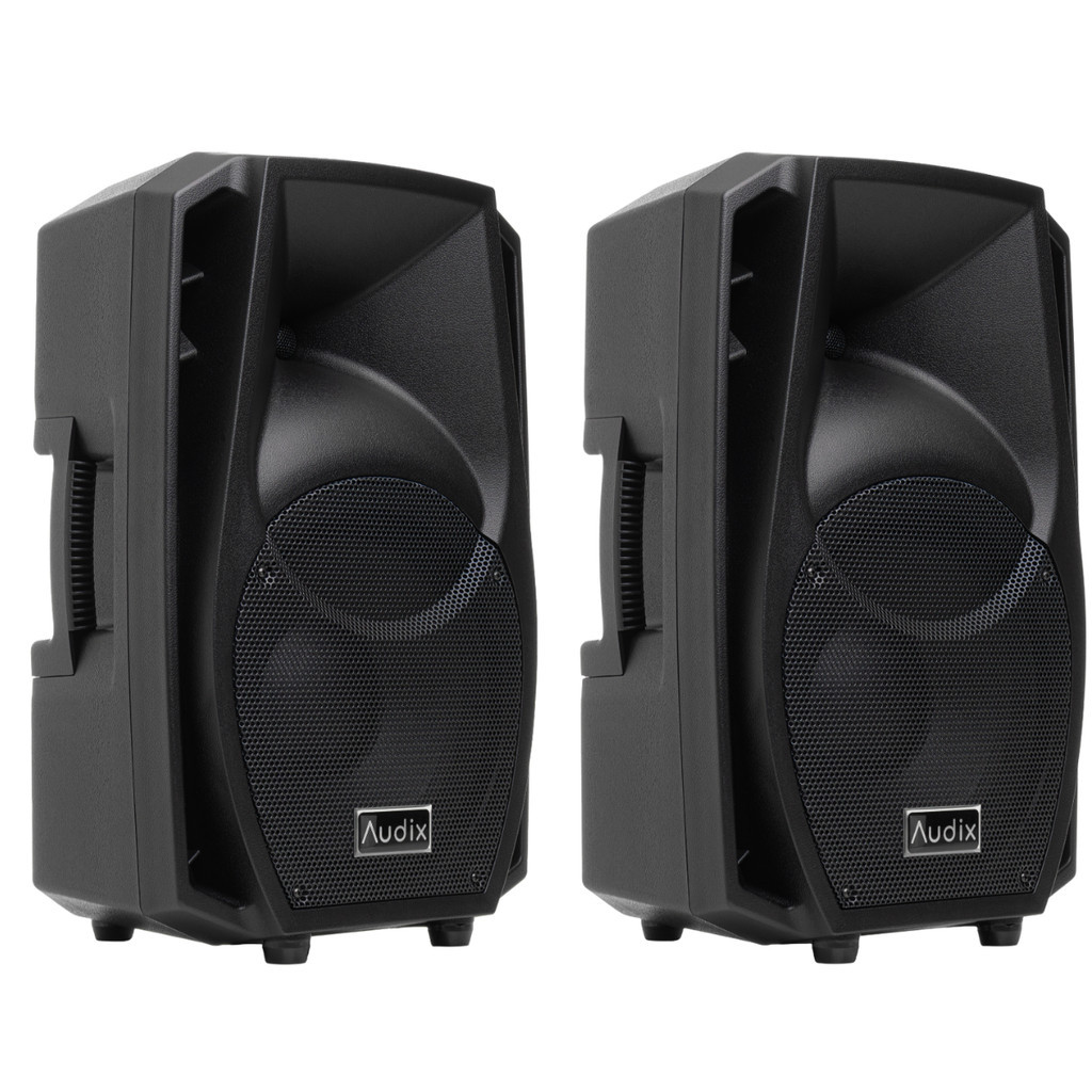 Par De Caixas Ativa + Passiva 1000watts Profissional Igreja Preto 127/220v