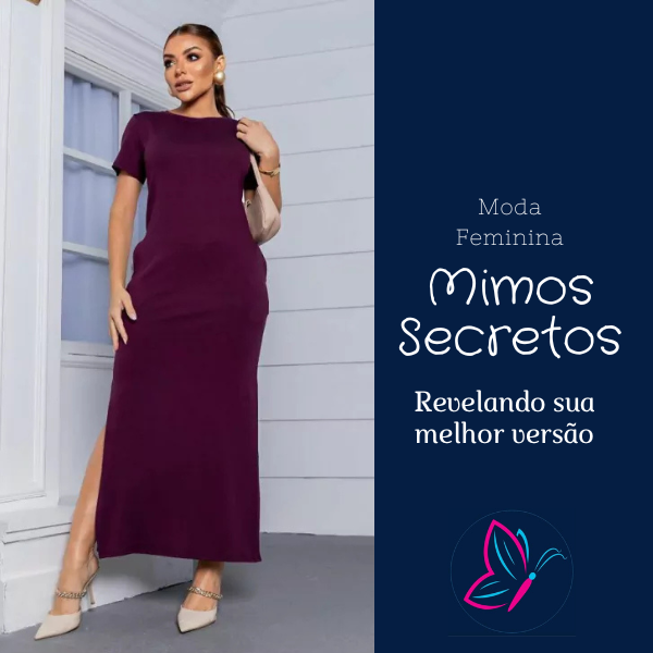 Vestido Laura Malha Viscolycra - Marsala