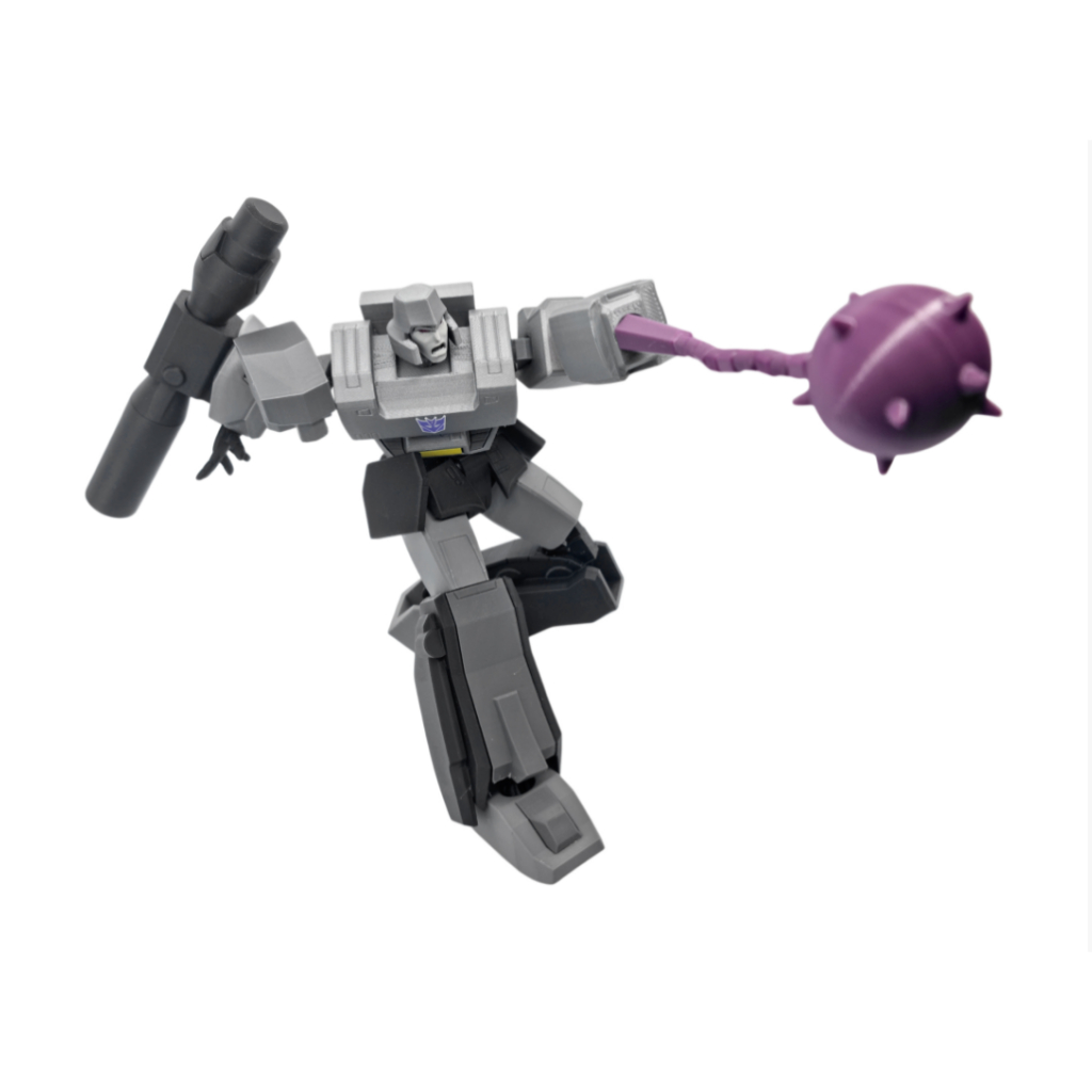 Muggora Boneco Figura de Ação Robô Transformes Megatron Devastation Varias Poses 22CM Entregue Montado