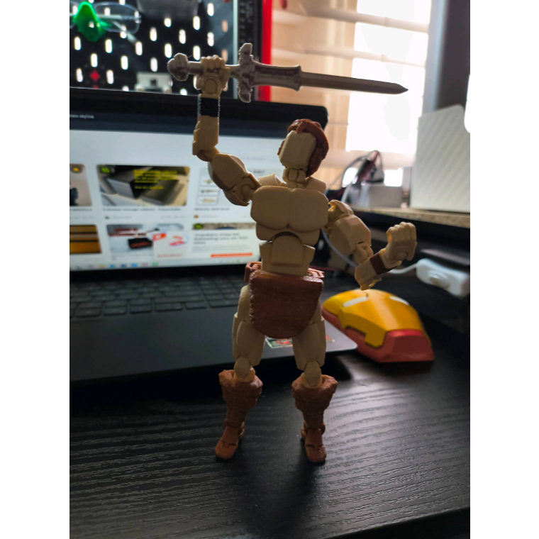Muggora Boneco Dummy 13 Conan O Bárbaro Brinquedo Articulado Varias Poses
