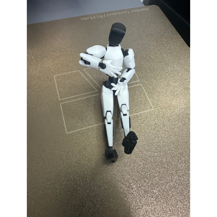 Muggora Boneco Robô Tesla Optimus Dummy 13 Articulado Brinquedo Decoração Varias Poses Entregue Montado