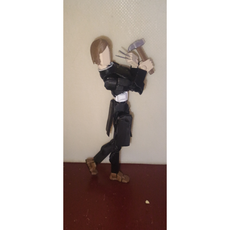 Muggora Boneco Dummy 13 Nobara Kugisaki Articulada Jujutsu Kaisen Varias Poses