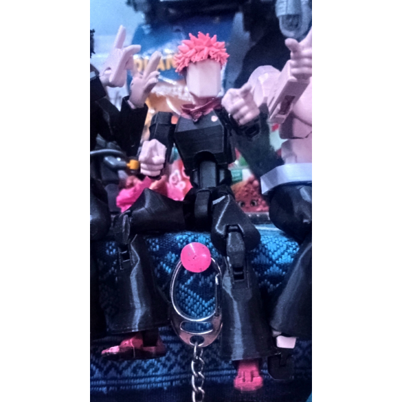 Muggora Boneco Dummy 13 Yuji Itadori Brinquedo Articulado Varias Poses