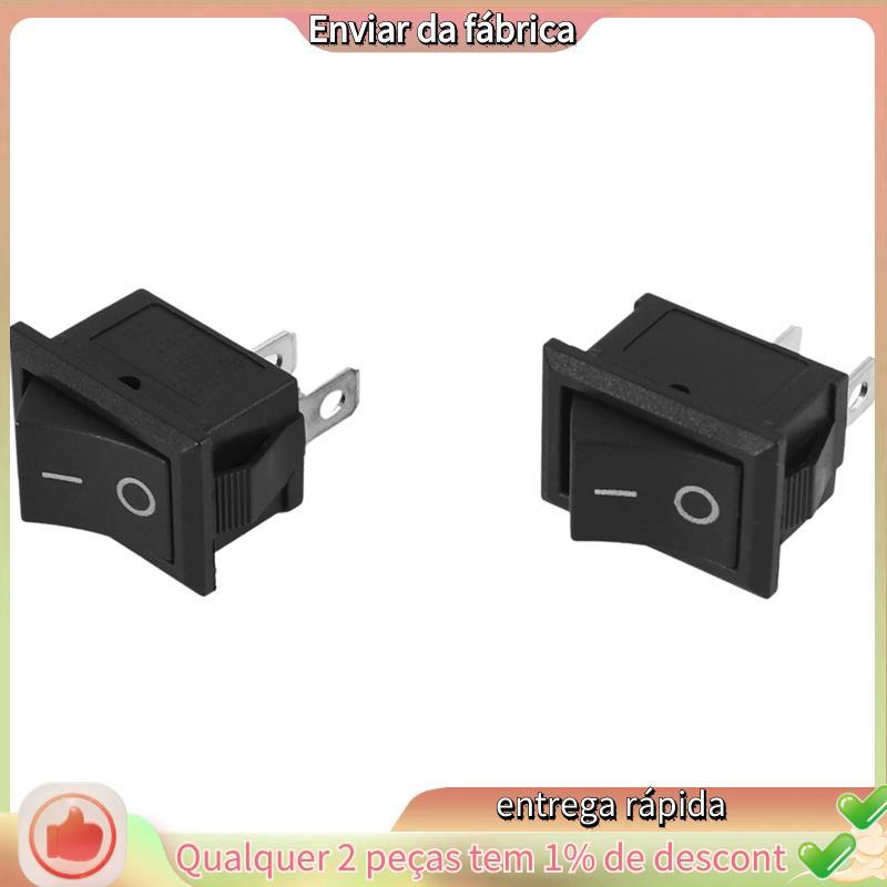 2 Pcs Auto Car AC 6A/250V 10A/125V 2 Pinos 2 Posição ON/OFF Rocker Switch KCD1