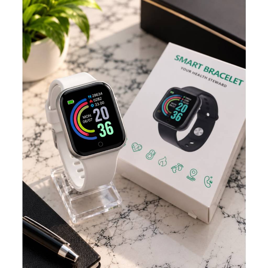 Smartwatch Relogio Inteligente Masculino Feminino Smart Bracelet Fitness Esportivo Notificações