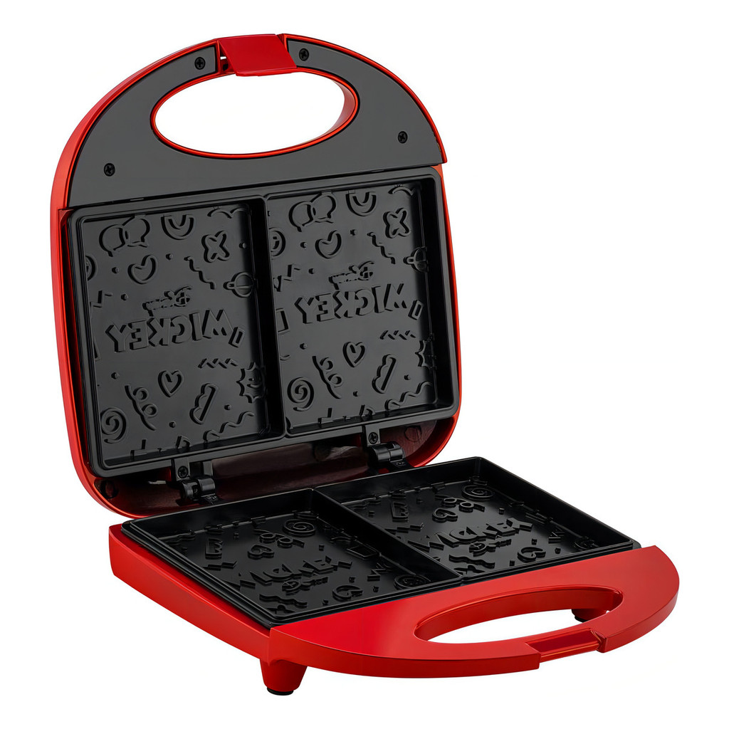Sanduicheira Vermelha 127V Mickey Mouse - Mallory Funny Plates